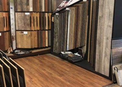 Wood floor samples